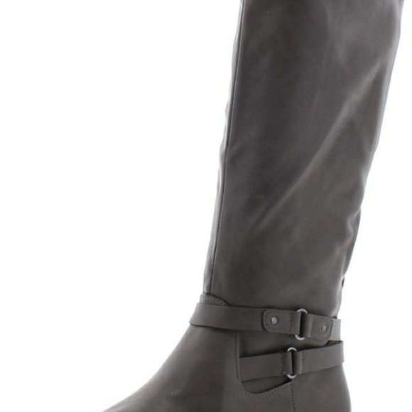 Style & Co. Shoes - Style & Co 9M Grey riding boot. Brand new never worn.
